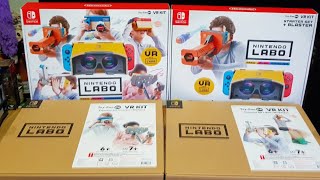 Unboxing: Nintendo Labo VR Kit - Complete - Nintendo Switch