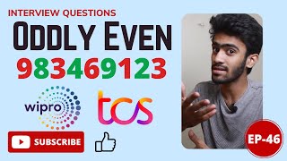 Wipro-TCS Coding Question | Oddly Even | Daily Dose | Ep-46 | Tamil | code io