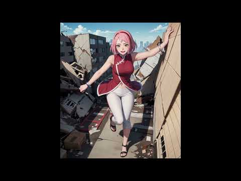 Giantess Sakura Haruno (Boruto) AI Generated Showcase