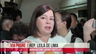 Panoorin: Eclusive interview ng Bombo Radyo Phils kay Rep. Leila De Lima |BOMBO RADYO- TUGUEGARAO
