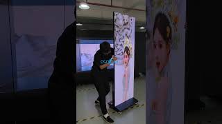 Tri-Fold Advertising Screen: Portable, Powerful & Built to Captivate  #ledinnovation