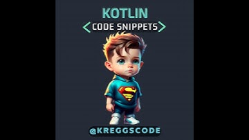 kotlin code snippets