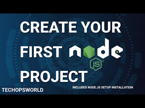 Create Your First API in Node.js Project | Beginners Tutorial | techopsworld