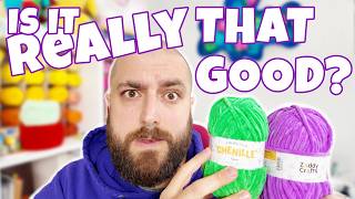 The BEST Chenille Yarn EVER?! Zaddy Craft Review
