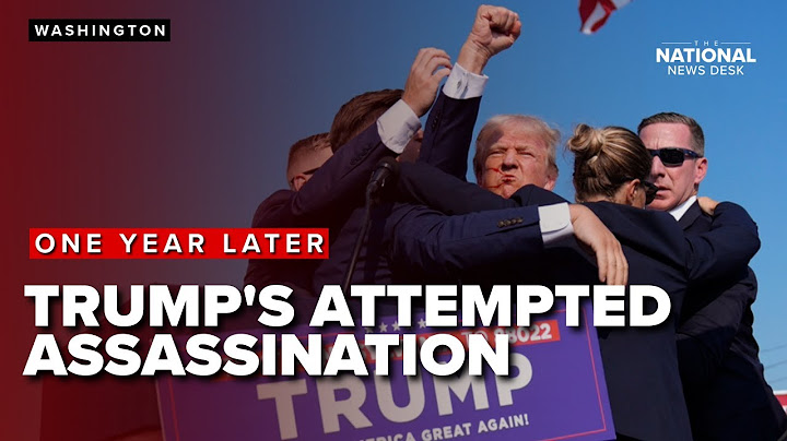 Trump assassination attempt: One year later