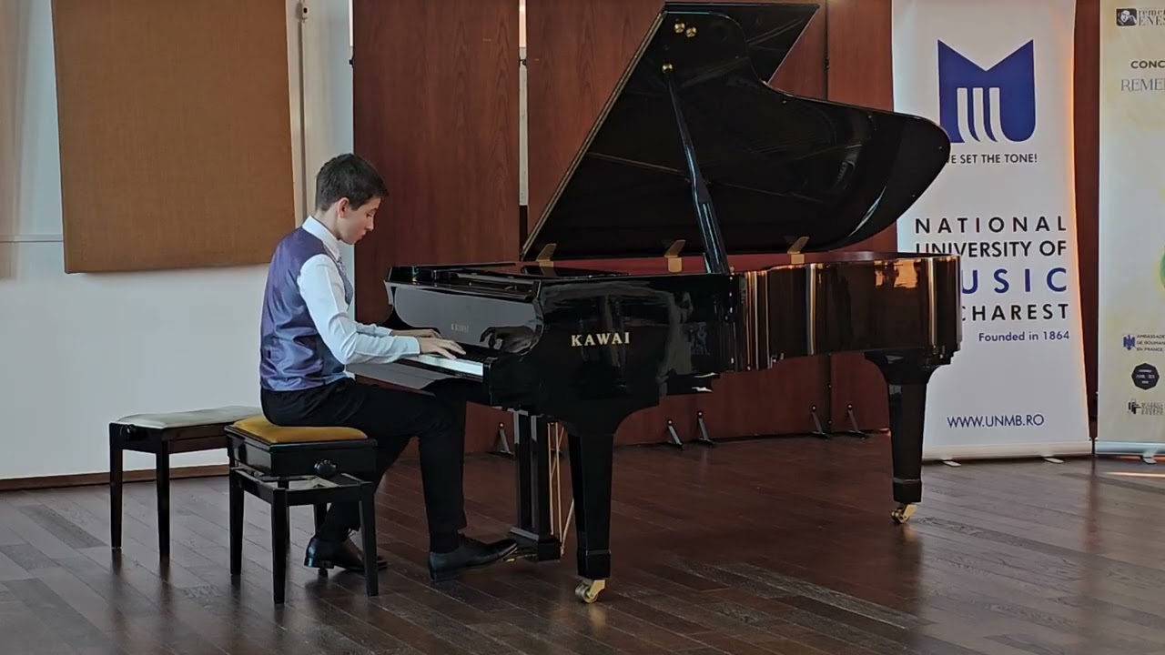 Damian Ciortan plays J.S.Bach, ,,Preludiul și Fuga