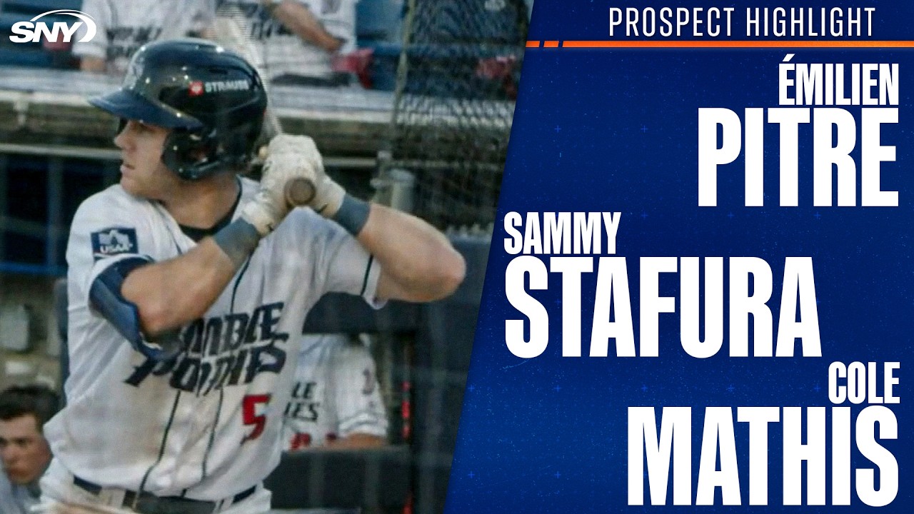 Emilien Pitre, Sammy Stafura and Cole Mathis | Mets Prospect Highlights