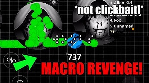 AGAR.IO MOBILE - REVENGE on MACRO HACKERS! | INSANE 90K SOLO SERVER DESTRUCTION | AGARIO
