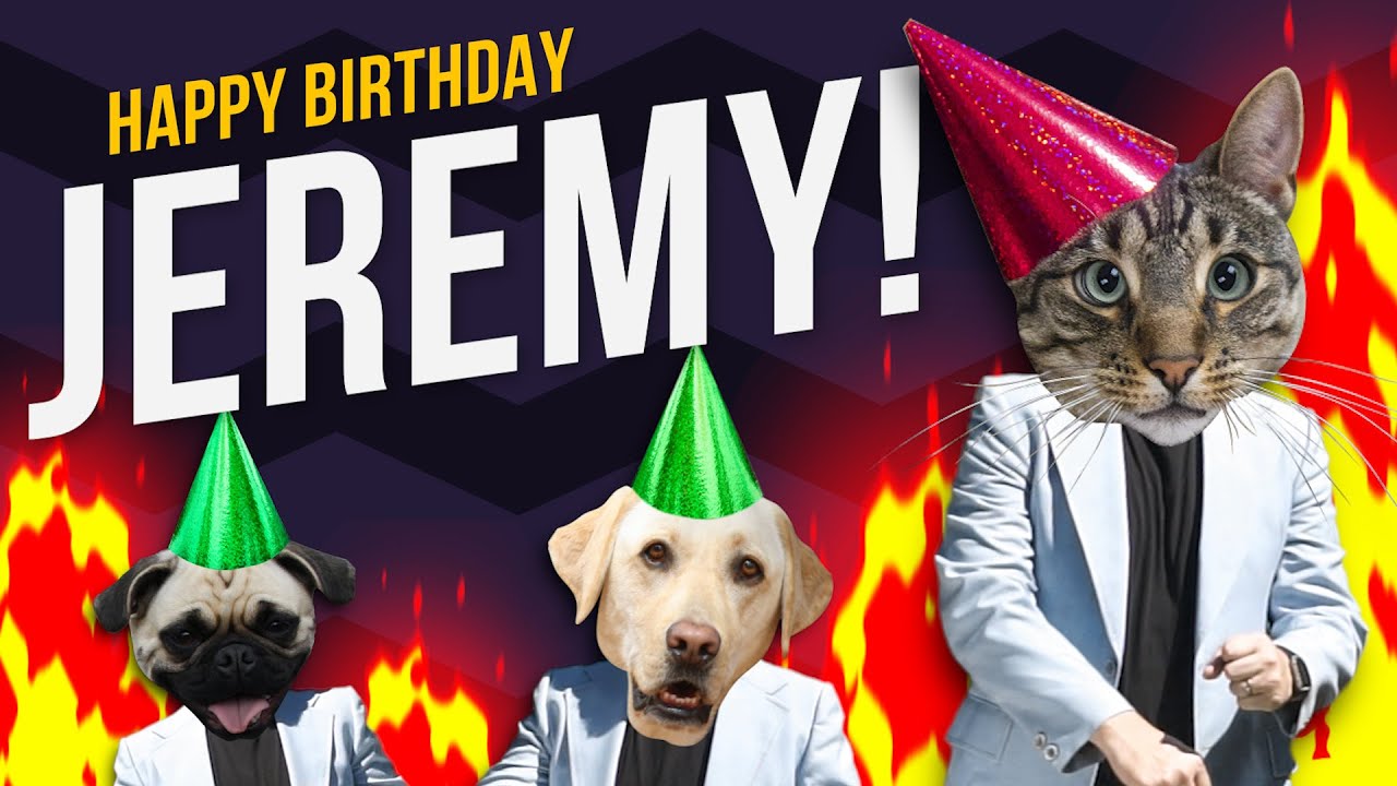 Happy Birthday Jeremy - It's time to dance!