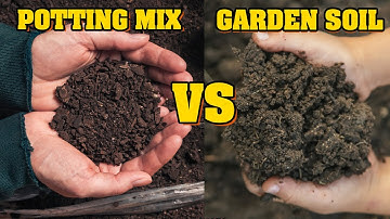 Can you use garden soil instead of potting mix?