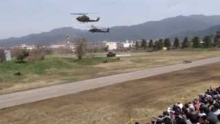 松本駐屯地創立65周年記念行事 模擬戦闘訓練