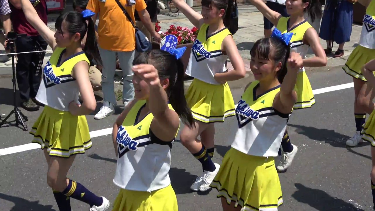第58回 水戸黄門まつり ～常磐大学高等学校 チアリーディング部 ①