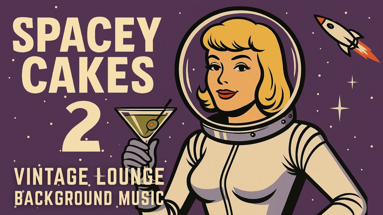 🪐 Spacey Cakes Vol. 2 – Vintage Space Lounge Background Music for Cocktail Hour