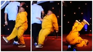 Big Chris Falls Onstage Goes Off On The Audience