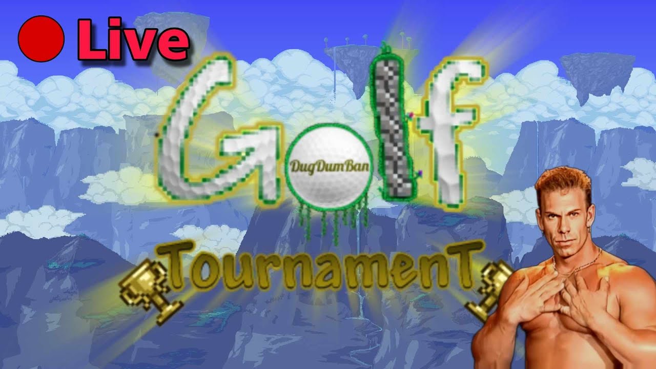 ตีกอล์ฟ 2 Terraria Golf Tournament Dugdumban Guys [Live] YouTube