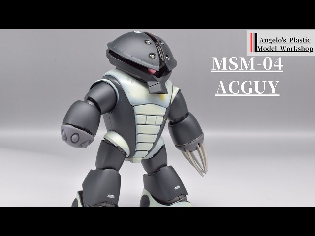 HG アッガイ全塗装制作 - YouTube