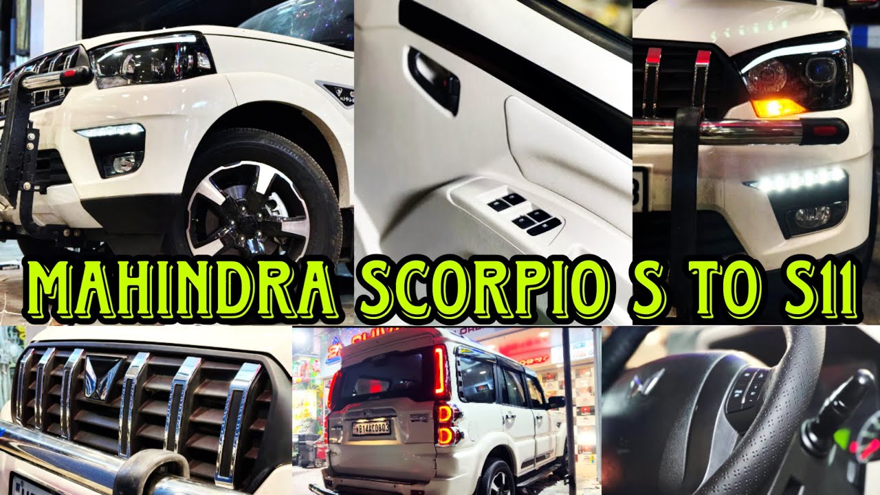 Mahindra Scorpio Classic Converted From S To S11 | Door Pads✅Headlights✅Fog Lights✅Alloys✅Kolkata