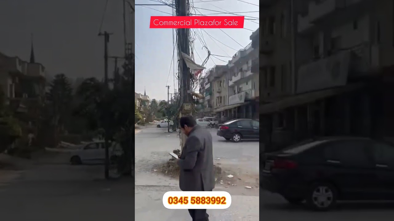 Commercial plaza for sale Gulshan abad Rawalpindi +92 345 5883992 