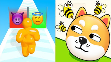 Tall Man Run VS Save The Dog - All Levels Gameplay Android iOS Ep 1