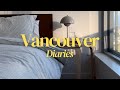 Slow living  living in vancouver studio apartment weekly vlog