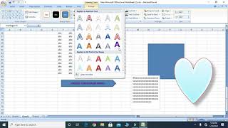 MS EXCEL CLASS 11 | CLIP ART & SHAPES | SALMAN 4Bijli | LWE OFFICIAL |