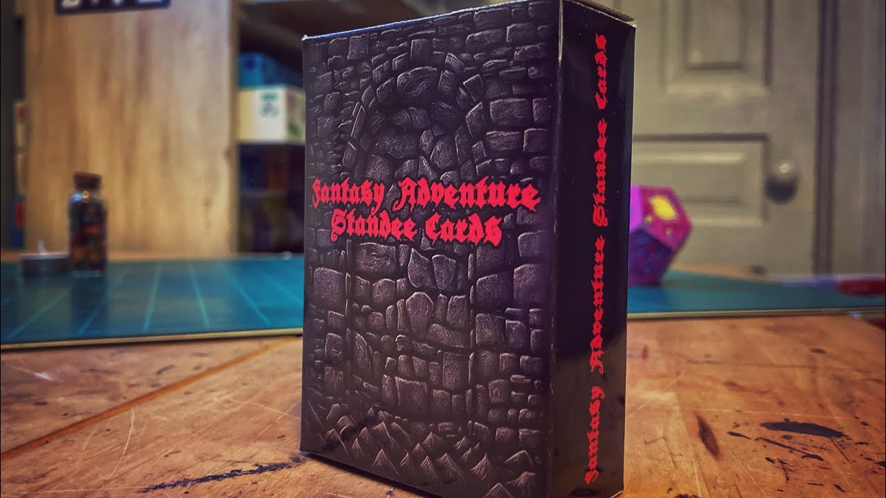 Fantasy Adventure Standee Cards - on The Game Crafter and itch.io