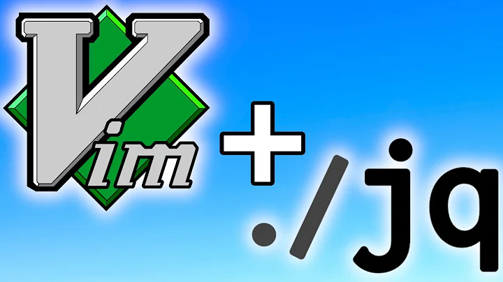 Format JSON in VIM - Using jq