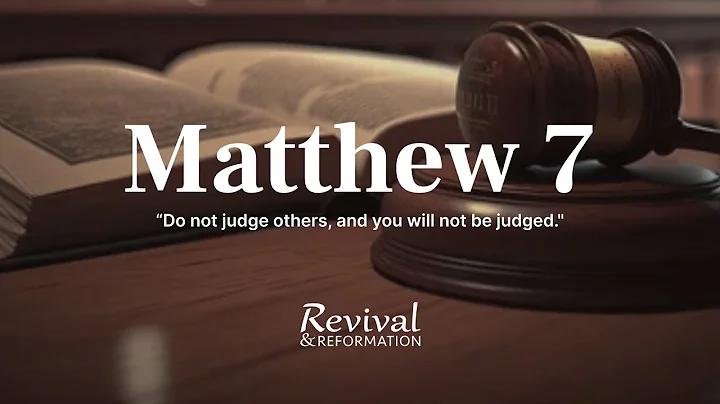 📖 Matthew 7: - “Do not judge others, and you will not be judged."