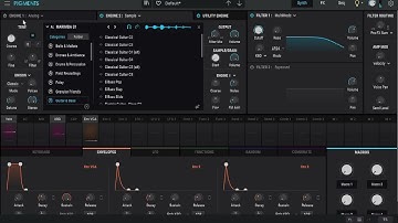 #shorts  Pigments 3.5 Cross modulating engines.