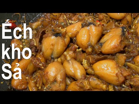 Ếch xào sả ớt (kho xả ớt) thơm ngon