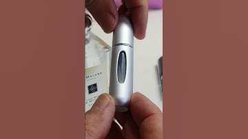 HOW TO FILL a Mini Refillable Perfume Atomiser LIKE A PRO!