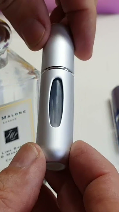 HOW TO FILL a Mini Refillable Perfume Atomiser LIKE A PRO!