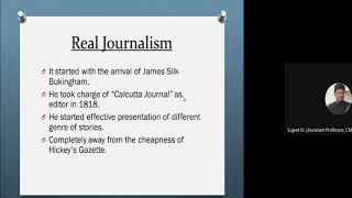 Early History of Press in India