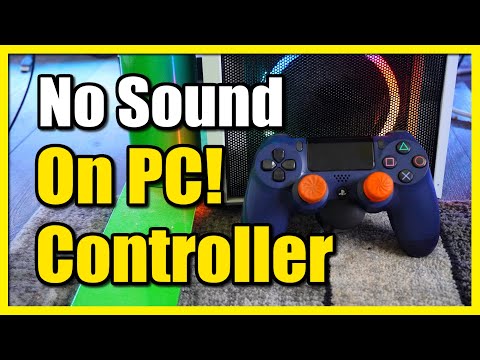 How to Fix No Sound on PC With PS4 Controller (Fast Method)
