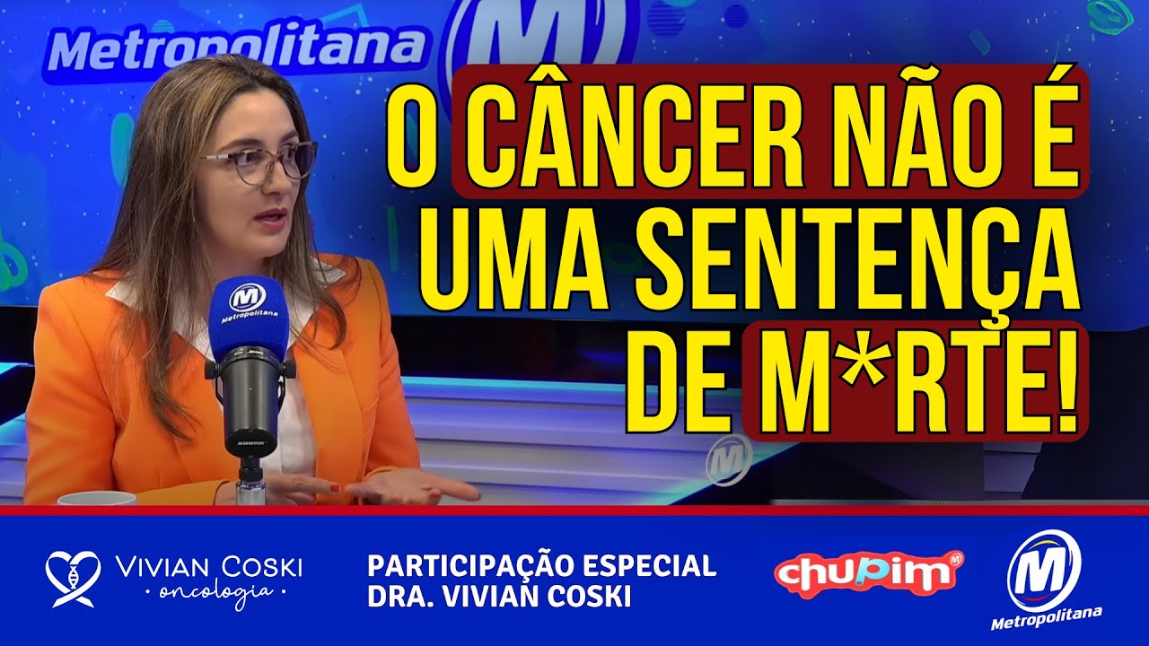 O diagnóstico do câncer não é uma sentença de m*rte!