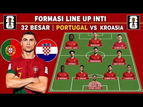 BARI4D x kaki77 - RONALDO SIAP HAJAR KROASIA❗inilah formasi line up inti portugal vs Kroasia 32 besar piala dunia 2026