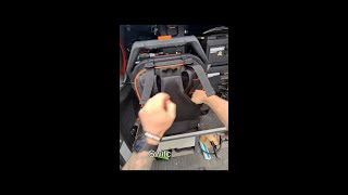 Convert your Klein Rolling Tool Backpack into a bag in just a minute!