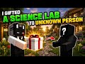 I GIFTED A SCIENCE LAB TO UNKNOWN PERSON | MINECRAFT GAMEPLAY #5
