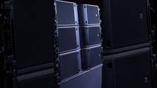 Line array power. Crystal-clear sound. Feel every beat. 🔥🔊 #exhibition #expobooth #eventdisplay