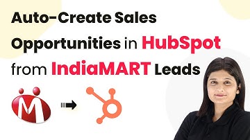 How to Auto-Create Sales Opportunities in HubSpot from IndiaMART Leads