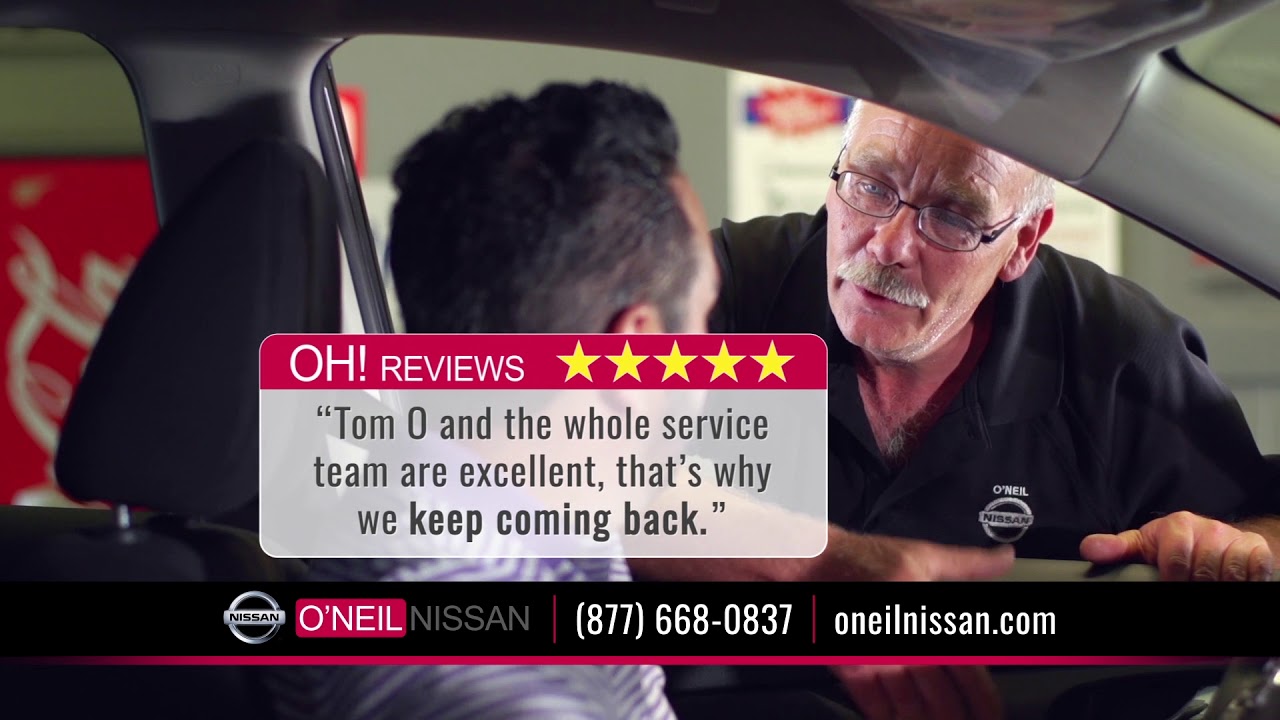 Check out the Online Reviews at O'Neil Nissan - YouTube