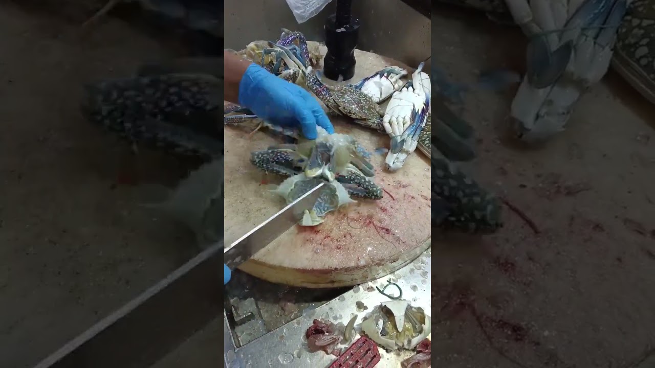 fresh seafood crab cutting techniques 