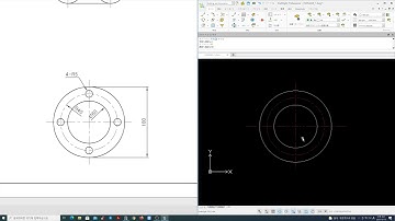DraftSight for Beginners Example 8 Japanese : LAYER, OFFSET, LINESCALE, CIRCLE, Eスナップ オン