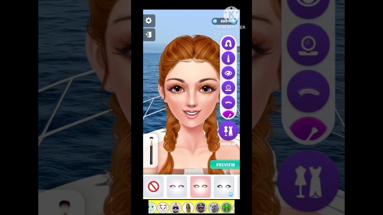 fun girl care kids game - princess Gloria Makeup salon - frozen beauty makeover games for girls