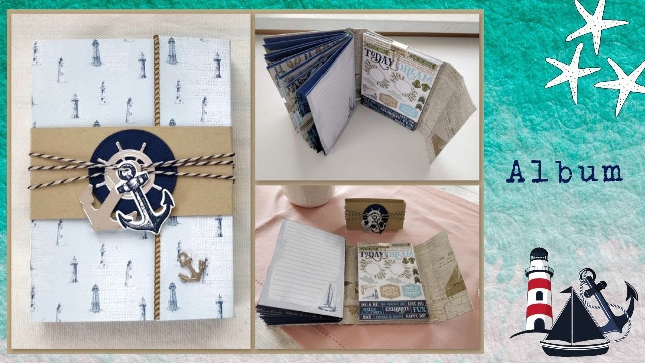 ⚓ Fächermappe | Album | Meer der Möglichkeiten | Stampin Up!