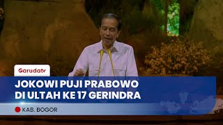 Jokowi Sebut Prabowo Adalah Presiden Dengan Dukungan Terkuat