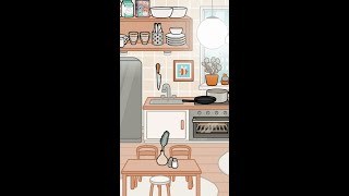 Free Aesthetic kitchen designs! 🪴 Toca life World (Home designer) #shorts #tocalifeworld #tocaboca