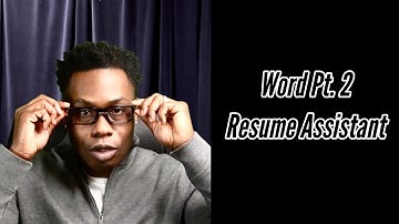 Office 365 Hacks: How to Use Resume Assistant in Microsoft Word