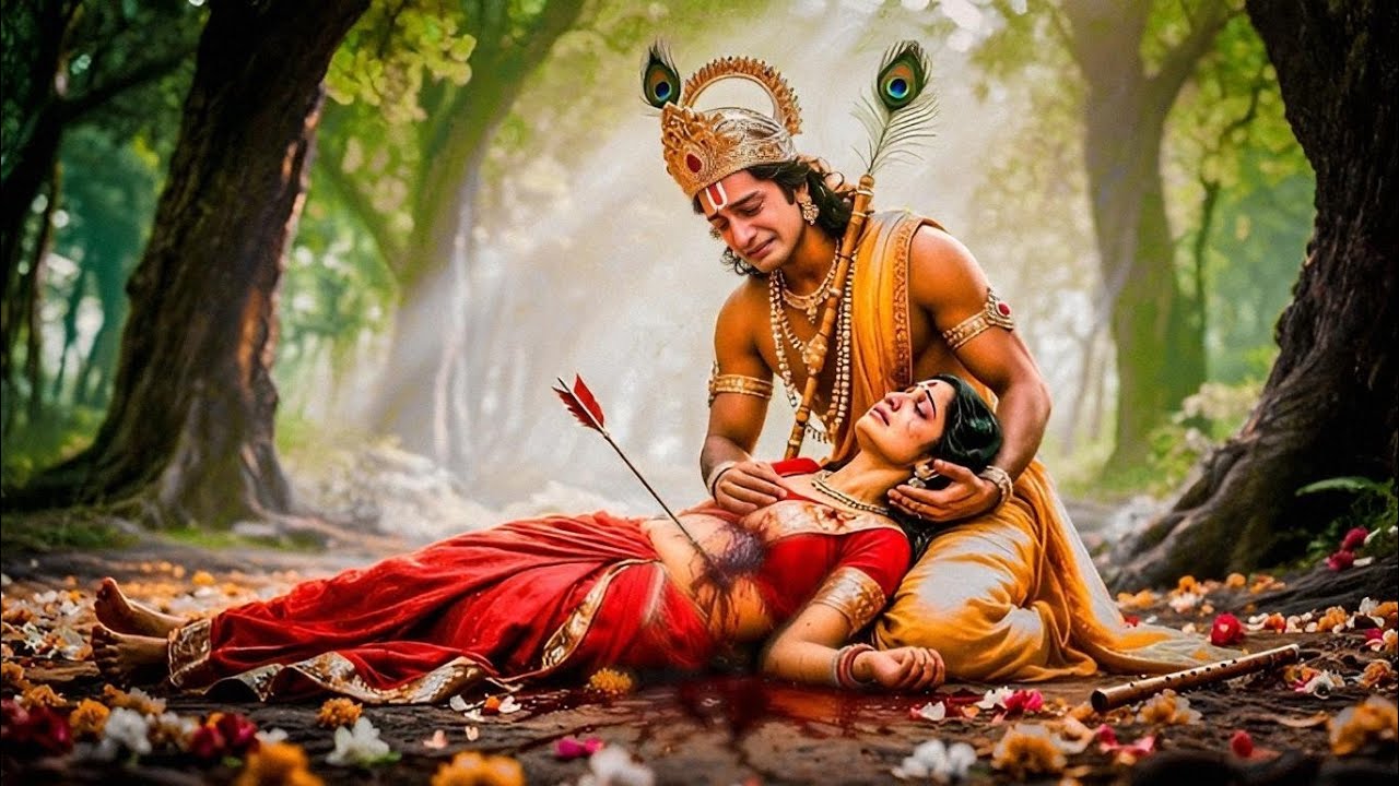 রাধারাণী কীভাবে মারা গেলেন? How did Radha die। राधा की मृत्यु का असली सच। How Radha died। Krishna