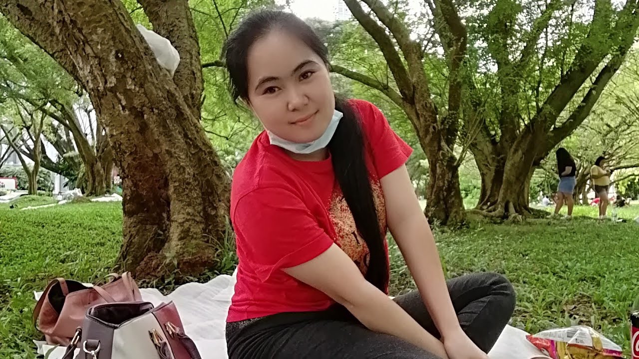 The view of Summerset Park Singapore (during day off day)